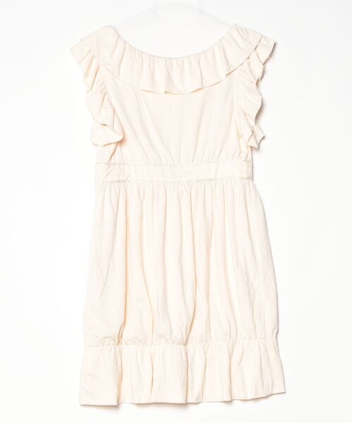 「JILL STUART」 半袖ワンピース 2 ベージュ レディース_画像2
