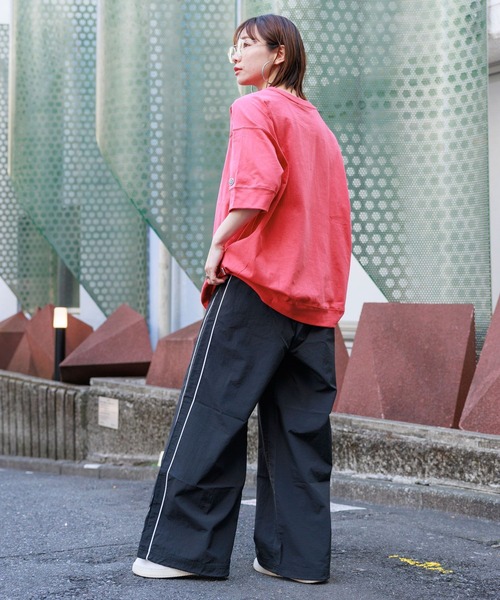 「DISCUS ATHLETIC」 半袖Tシャツ FREE ホワイト レディース_画像5