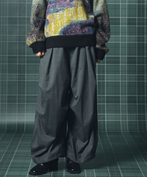 MAISON SPECIAL ボトムス MAISON SPECIAL（メゾンスペシャル） ワイドパンツ スラックス