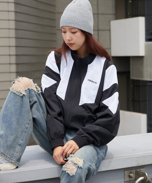 adidas（アディダス） ブルゾン アウター M BLOCKED TRACKTOP ブロック