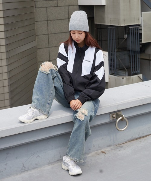 adidas（アディダス） ブルゾン アウター M BLOCKED TRACKTOP ブロック