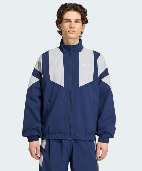 adidas（アディダス） ブルゾン アウター M BLOCKED TRACKTOP ブロック