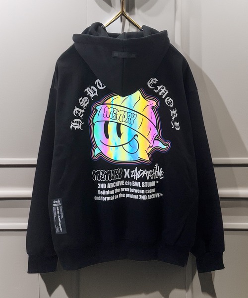 MEMORY パーカー 「MEMORY × 2ND ARCHIVE」別注 オーバーサイズ プル