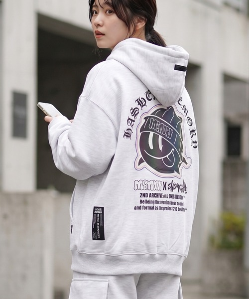 MEMORY パーカー 「MEMORY × 2ND ARCHIVE」別注 オーバーサイズ プル