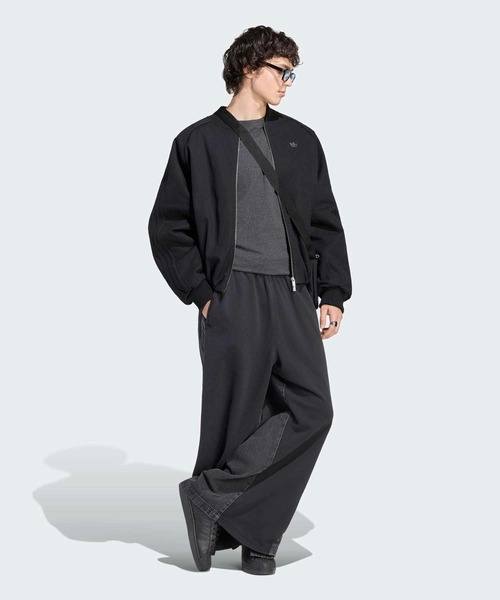 【美品】アディダス オリジナルス アディブレイク トラックパンツ ワイドフィット adidas（アディダス） ワイドパンツ スウェットパンツ ジャージ アディ