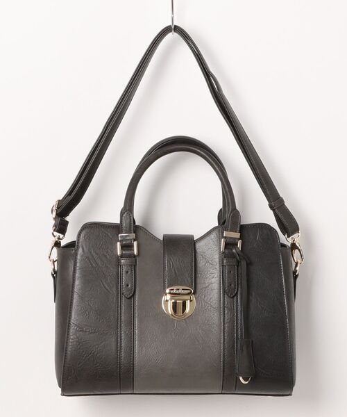 ★本日限定値下げ★定価62000円、ペリーコ 2way ハンドバッグ Clelia（クレリア） ハンドバッグ 2wayトリコロールハンドバッグ
