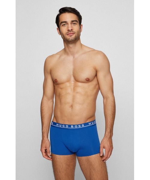 BOSS（HUGO BOSS） ボクサーパンツ 3パック ストレッチコットン