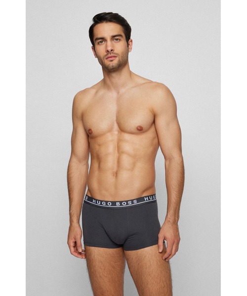 BOSS（HUGO BOSS） ボクサーパンツ 3パック ストレッチコットン
