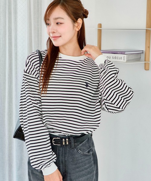 U.S. POLO ASSN.（ユーエスポロアッスン） tシャツ ∴WEGO/「大好評