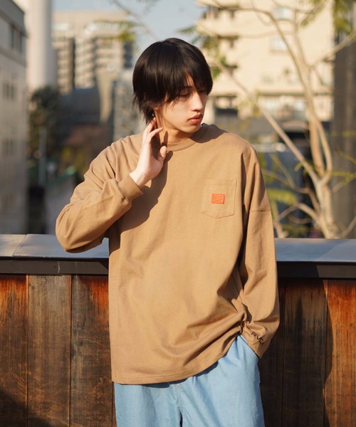 RVCA（ルーカ） tシャツ メンズ CHAINMAIL POCKET LT ロングスリーブT 