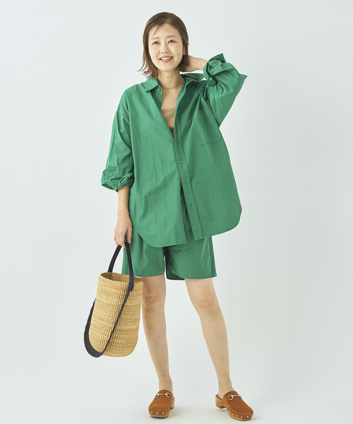plage（プラージュ） パンツ ピースダイバイオショートパンツ 
