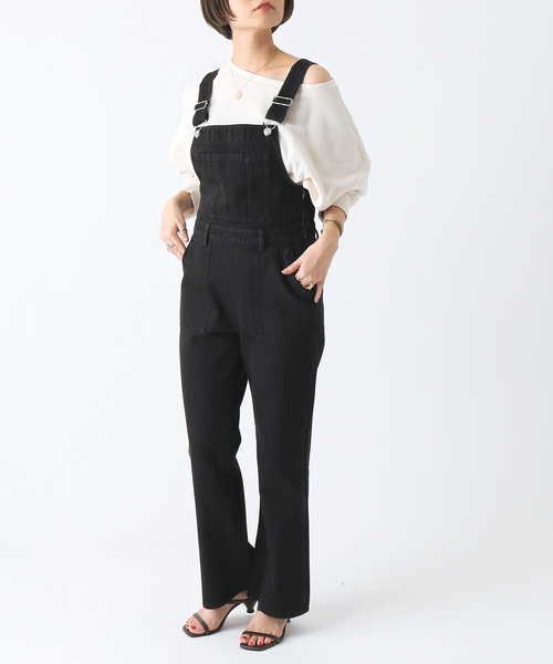 完売品★B.C STOCK デニム オーバーオール サロペット B.C STOCK サロペット オーバーオール フレアdenim : ZOZOTOWN