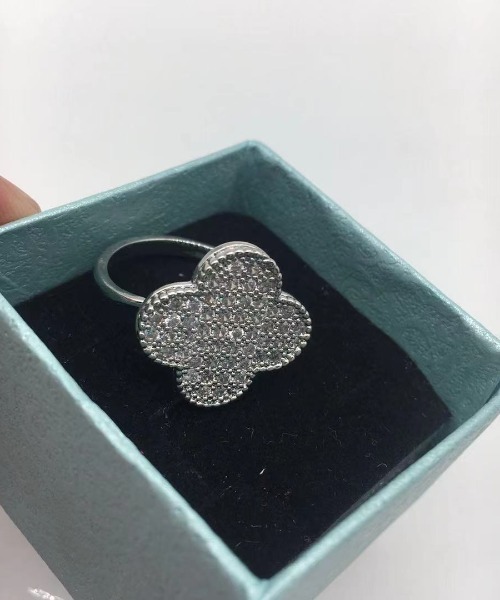 COO+i（クーイ） 指輪 リング クローバーデザインリング レディース