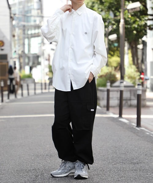 SETUP7 シャツ 「SETUP7」ベーシックストライプシャツ SCCH034