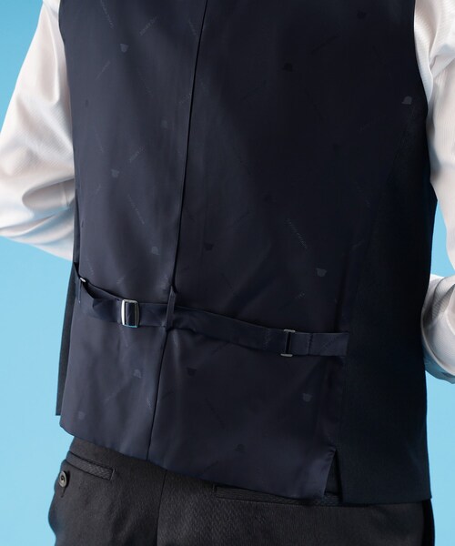 TAKEO KIKUCHI（タケオキクチ） スーツ ベスト 「Made in JAPAN」矢絣