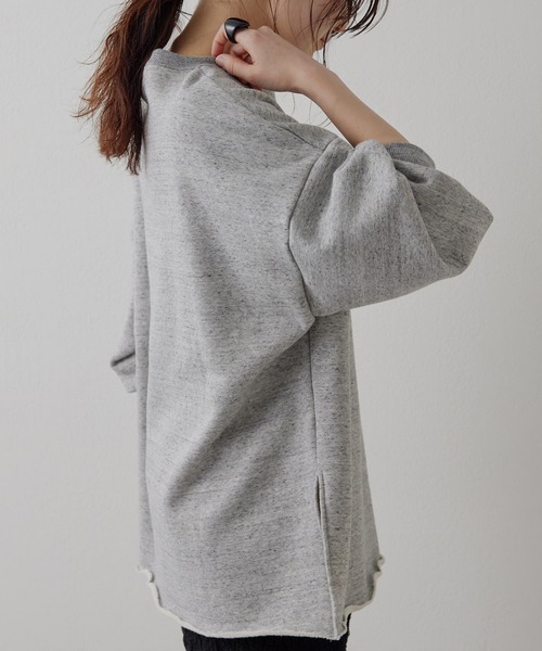 Whim Gazette（ウィム ガゼット） トレーナー スウェット フロッキー