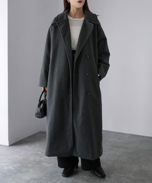 Riberry ステンカラーコート コート 3Wayカラーロングコート