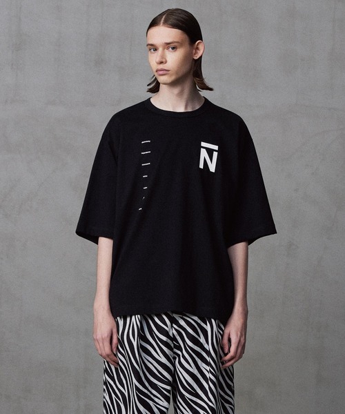 shareef（メンズ半袖Tシャツ、カットソー）（色：パープル系