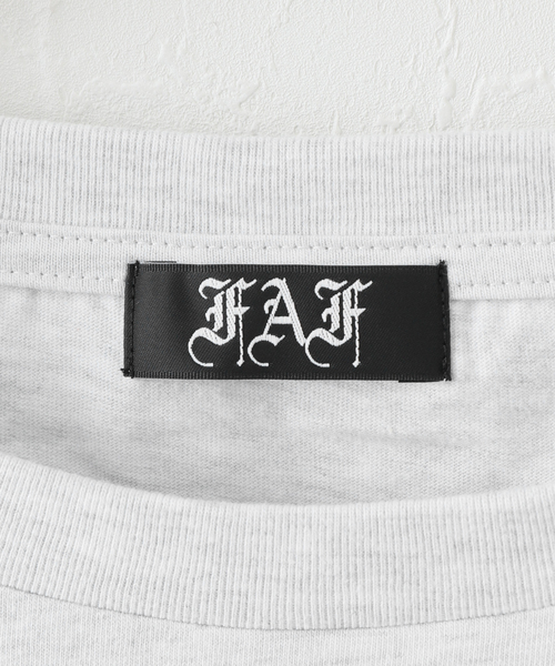 い*ず様 FAF ロゴプリント Tシャツ tシャツ Tシャツ 「FAF (FAKE AS FLOWERS) / フェイク アス