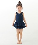 水着 UVカット 女児 セパレート型 フリルス...の詳細画像2