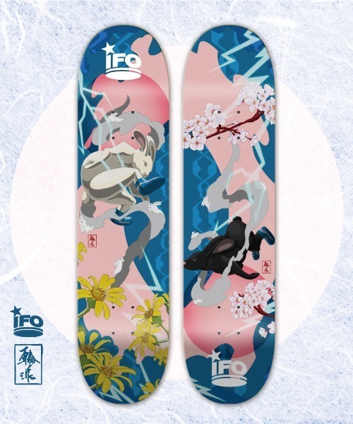 IFO SKATEBOARDS（アイエフオースケートボード） 「IFO SKATEBOARDS