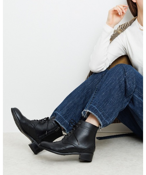 卑弥呼（HIMIKO） ブーツ 「Made in Japan」「撥水」レースアップ