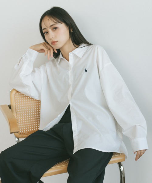 ヴィンテージルーマニア刺繍入り長袖シャツ　ホームスパン　美品 4700785e34.JPG