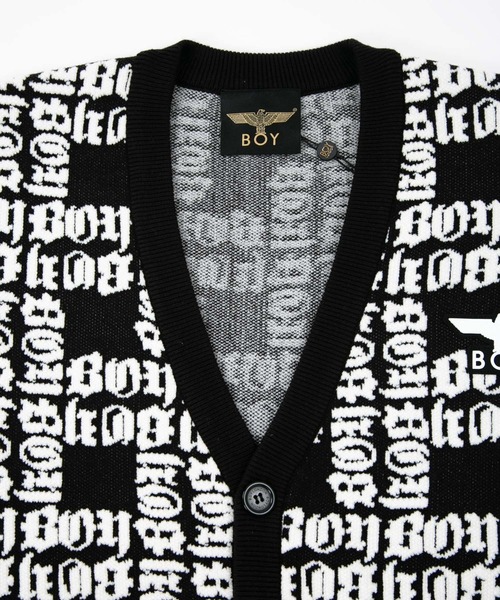 カーディガン 「BOY LONDON」BOY LOGO PATTERNED　KNIT CARDIGAN メンズ レディース_3