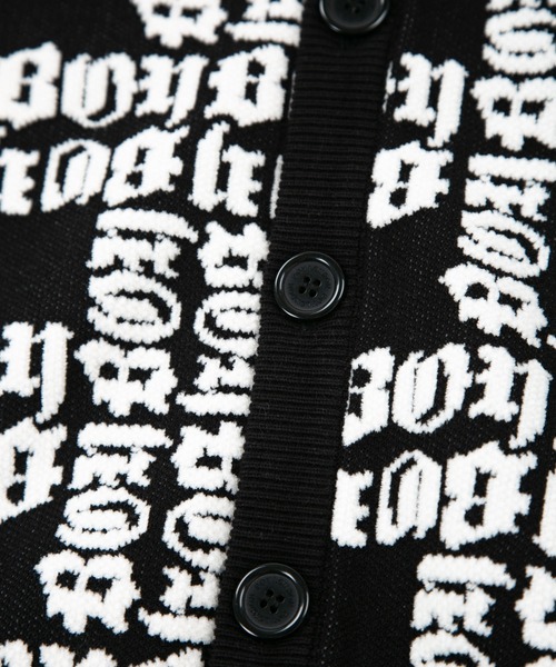 カーディガン 「BOY LONDON」BOY LOGO PATTERNED　KNIT CARDIGAN メンズ レディース_5