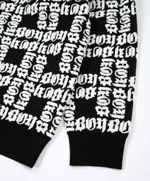 カーディガン 「BOY LONDON」BOY LOGO PATTERNED　KNIT CARDIGAN メンズ レディース_6