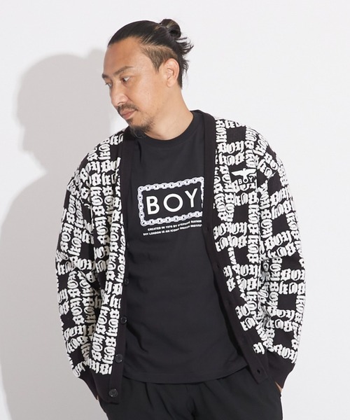 カーディガン 「BOY LONDON」BOY LOGO PATTERNED　KNIT CARDIGAN メンズ レディース_7