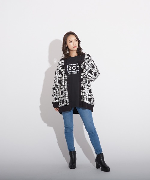 カーディガン 「BOY LONDON」BOY LOGO PATTERNED　KNIT CARDIGAN メンズ レディース_14