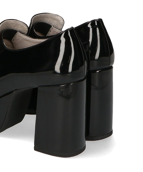 Knouth Marf ブラック プラットフォーム ローファー22.5ｃｍ相当 Knuth Marf - platform loafers / プラットフォーム ローファー