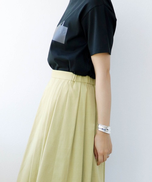 Jines（ジネス） スカート タックフレアースカート : ZOZOTOWN Yahoo
