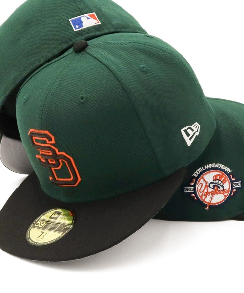 New Era 59FIFTY 緑色 キャップ 7 3/8 NEW ERA（ニューエラ） キャップ 帽子 紫外線カット メンズ キャップ