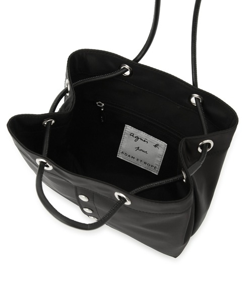 バッグ ハンドバッグ 「agnes b. pour ADAM ET ROPE'」PRESSION BAG