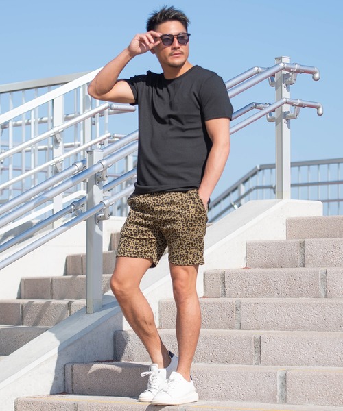 Kapital ヒョウ柄 ショートパンツ サイズ3（L ）ユニセックス　未使用 Kapital ヒョウ柄 ショートパンツ サイズ3（L ）ユニセックス 未