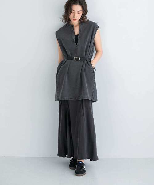 URBAN RESEARCH スカート 「MADE IN JAPAN」キュプラフィブリル
