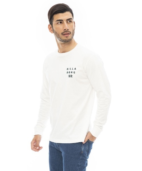 「BILLABONG」 長袖Tシャツ LARGE ネイビー メンズ