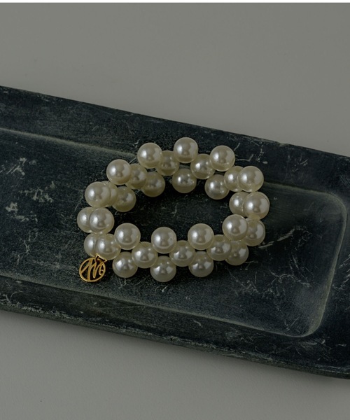 muku ヘアゴム HAIR TIE・BRACELET/PEARL : ZOZOTOWN Yahoo!店