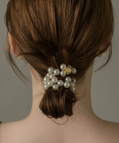 店舗良い muku ヘアゴム HAIR TIE・BRACELET/PEARL : ZOZOTOWN Yahoo!店 スタイリング剤