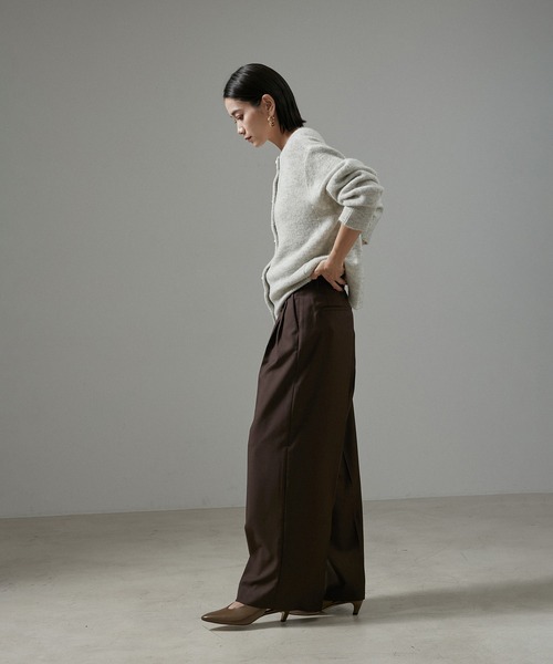 SALON adam et rope' スラックス パンツ 「ZOZOTOWN限定 SALON adam et rope' スラックス パンツ 「ZOZOTOWN限定