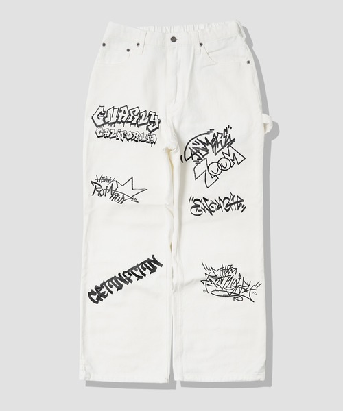 ジーンズ デニム デニムパンツ 「unisex」グラフィティ ワイド
