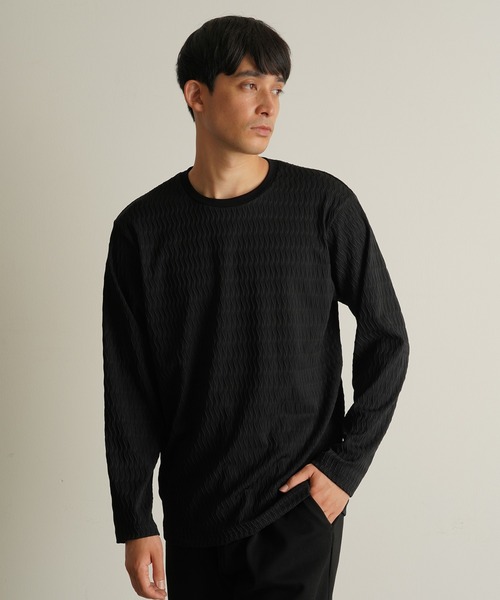 J’s CULTURE　ロンT　新品　XL CUSTOM CULTURE tシャツ 「Custom Culture」ウェーブジャガード