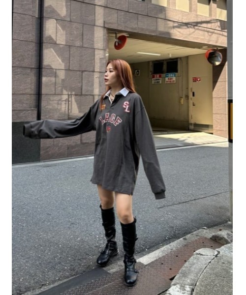 LAGUA GEM ブーツ SHARK SOLE ロングブーツ レディース