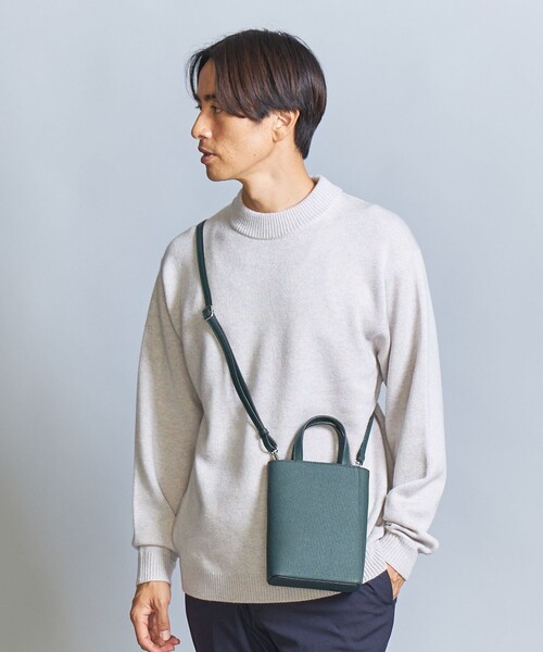 BEAUTY＆YOUTH UNITED ARROWS ショルダーバッグ エンボス ミニ トート