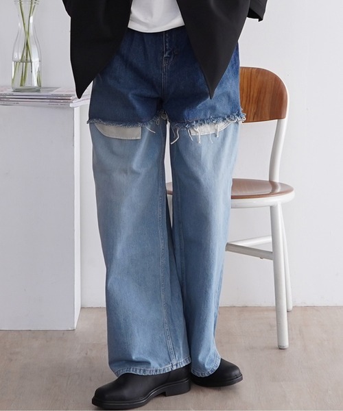 DISCOVERED（ディスカバード） ジーンズ DISCOVERED LAYERED DENIM
