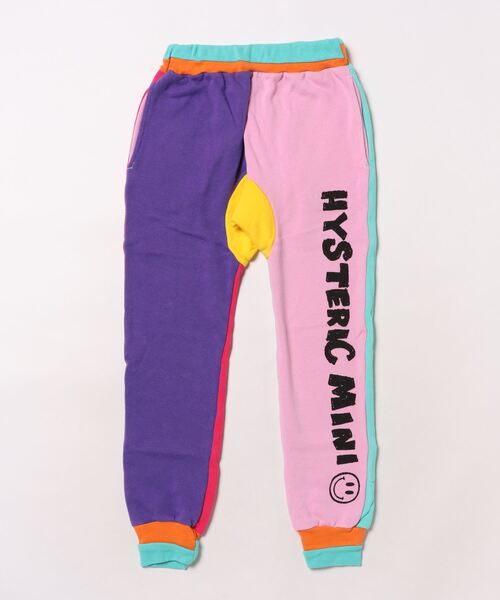 ヒステリックミニスウェットパンツ 110cm HYSTERIC MINI（ヒステリックミニ） パンツ SELFISH BABY CRAZY MULTI