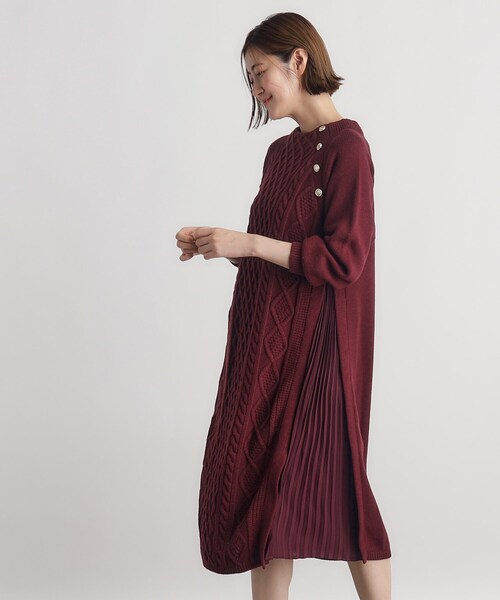 お値下げ中　新品 mame ニットワンピース お値下げ中 新品 mame ニットワンピース