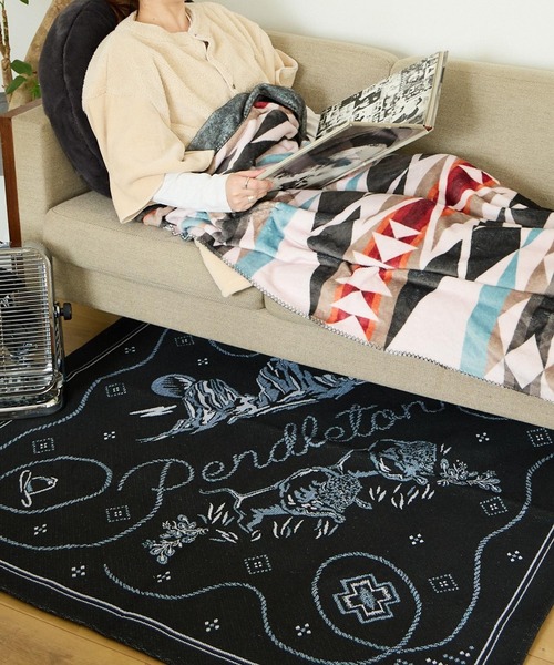 Pendleton 幾何学模様ラグ Pendleton 幾何学模様ラグ